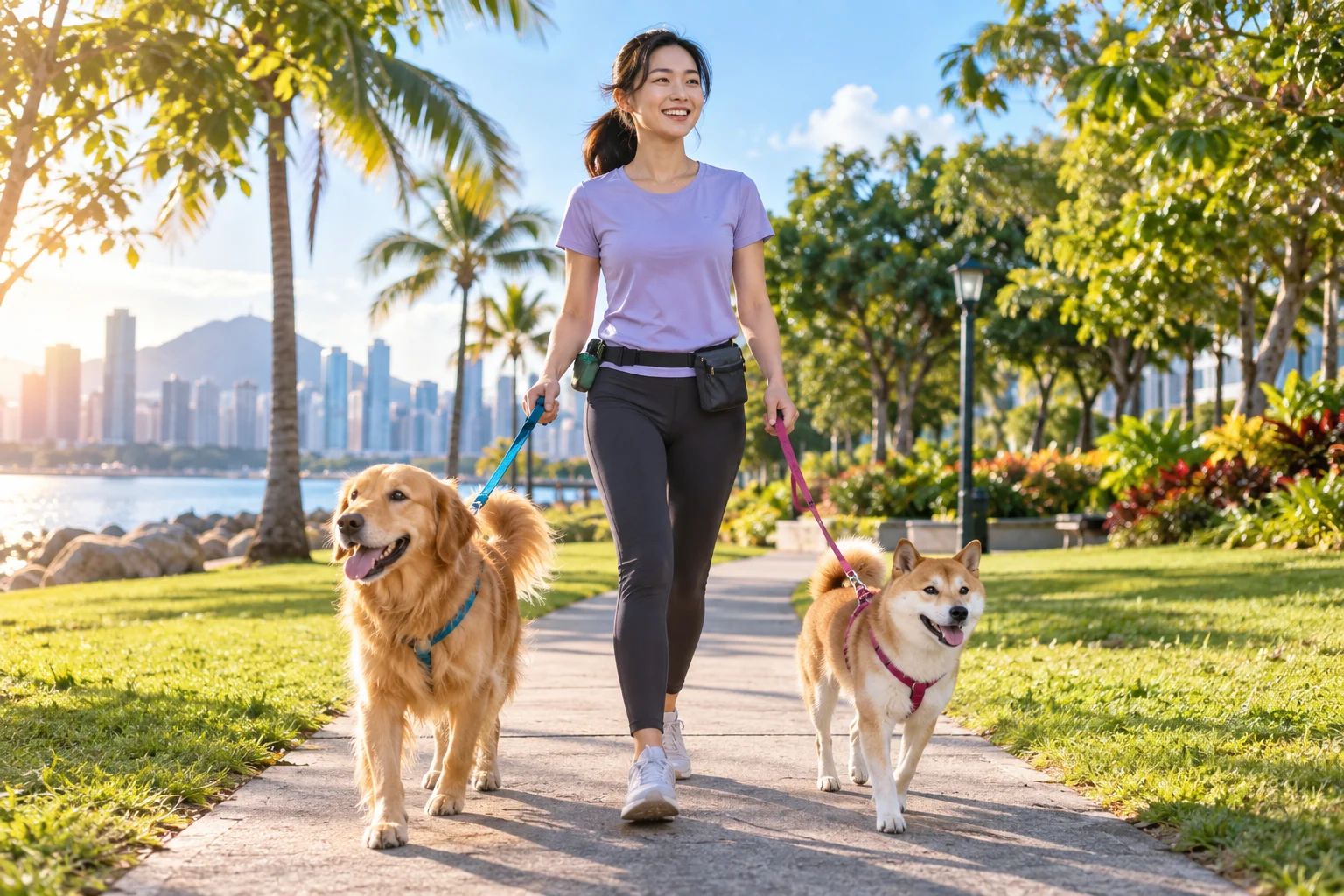 帮忙带宠（AI 职业场景图）