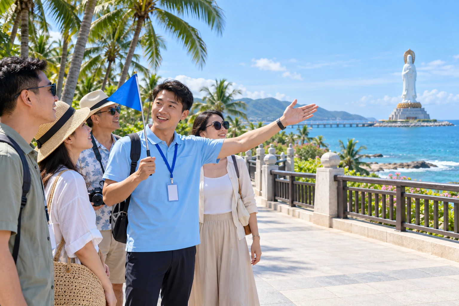 导游（AI 职业场景图）